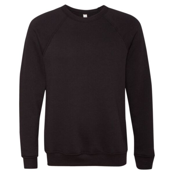 Unisex Sponge Fleece Raglan Crewneck Sweatshirt Thumbnail